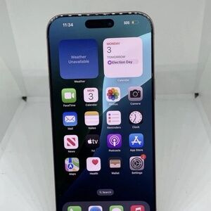 Apple iPhone 16 Pro Max 256gb Desert Titanium (Unlocked) CRACKED BACK